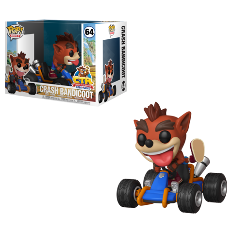 Pop! Games Crash Team Racing - Crash Bandicoot